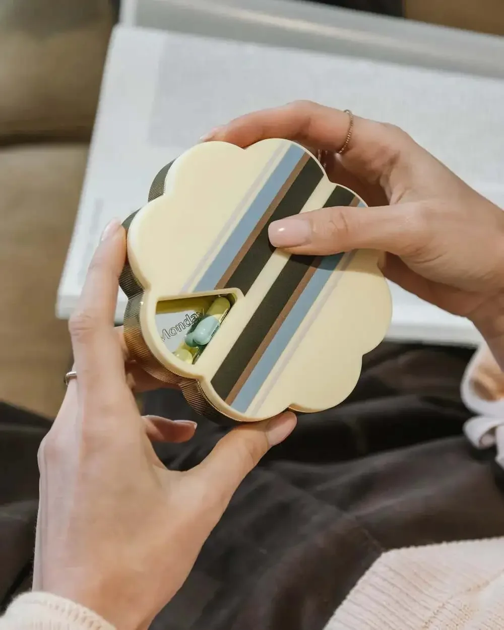 Dosey x Anthropologie Pill Compact Weekly Pill Organizer Set